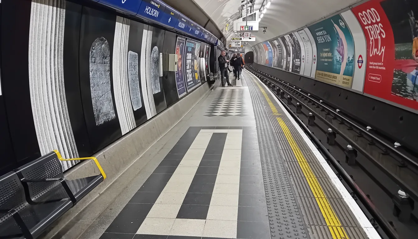 אמנות ברכבת התחתית של לונדון: התחתית שהיא גם גלריה