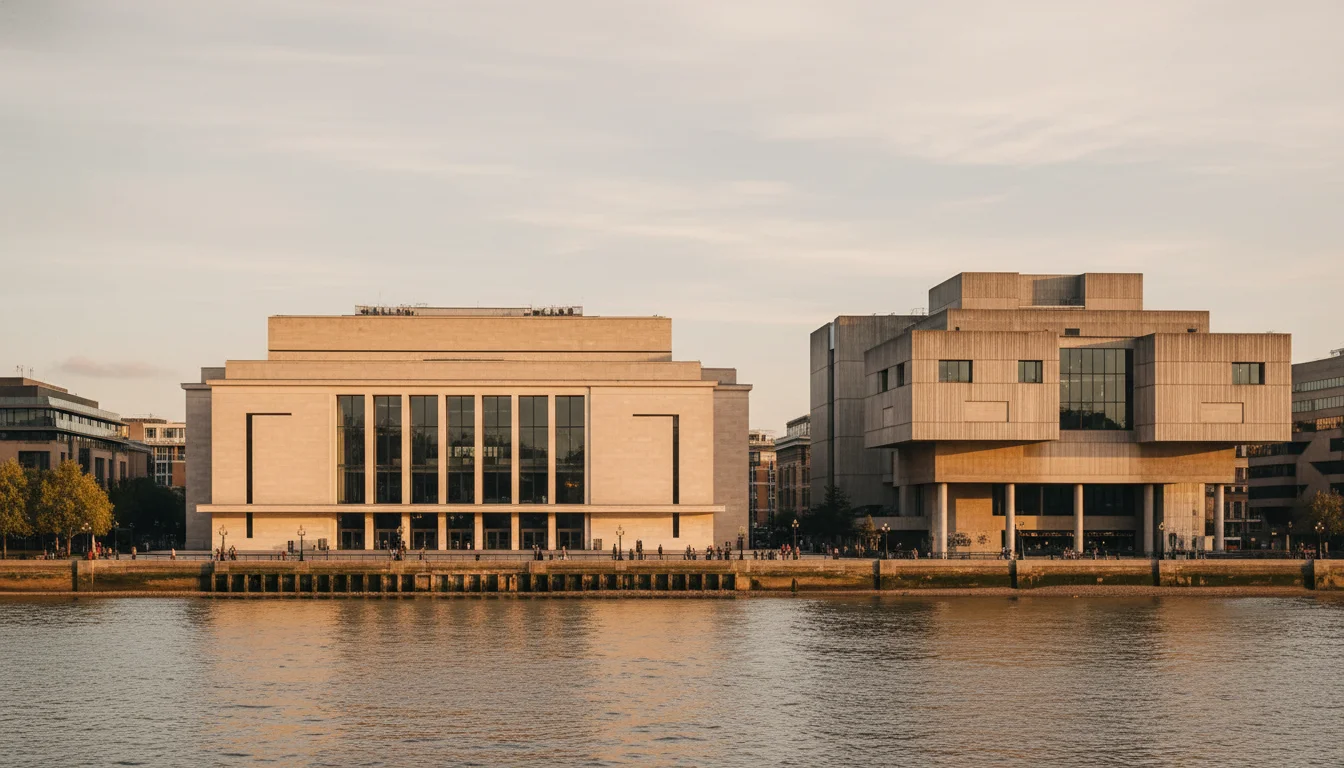 Southbank Centre - אחר צהריים על הגדה הדרומית של התמזה
